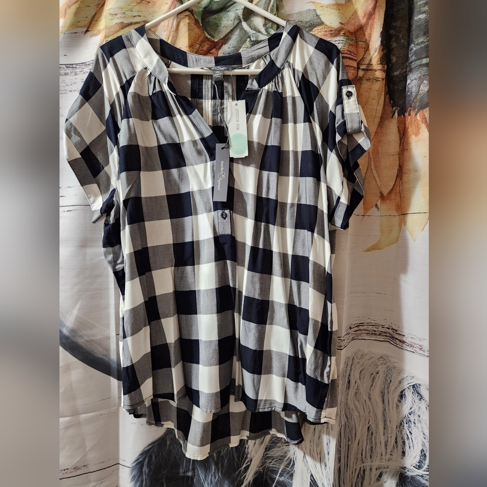 Market and Spruce blouse